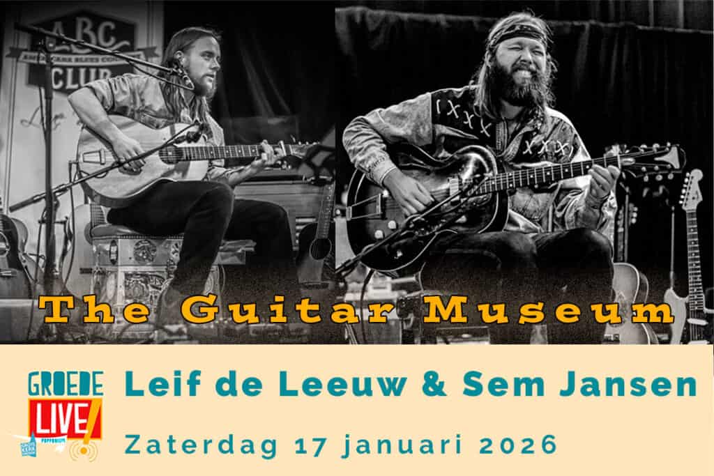 Concert The Guitarmuseum van Lef Jansen en Leif de Leeuw